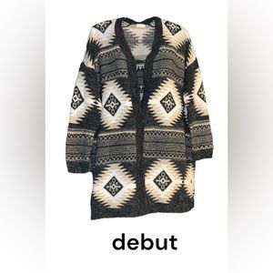 Debut Aztec/Southwest Cardigan
